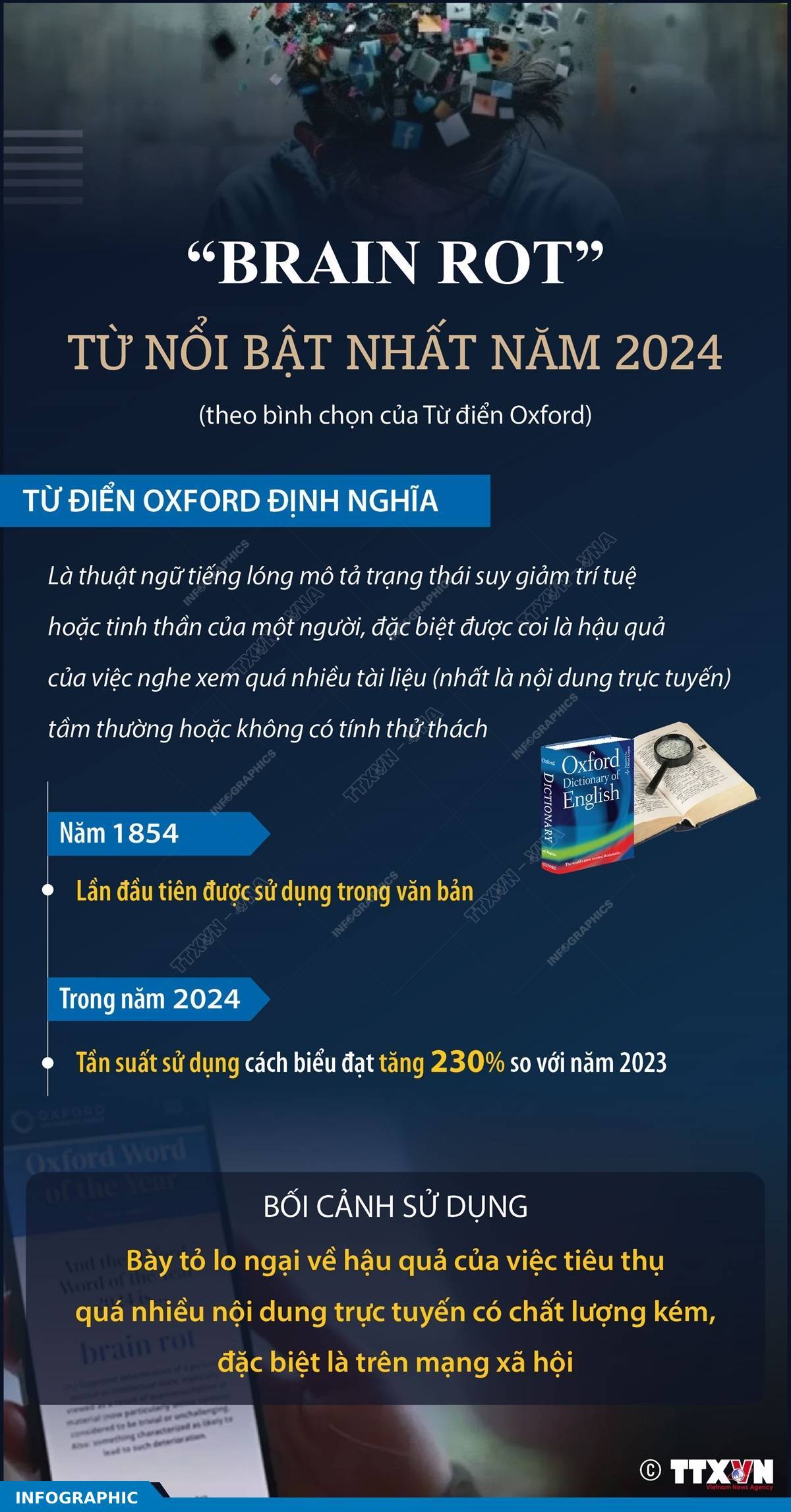 “Brain rot” - Từ nổi bật nhất năm 2024